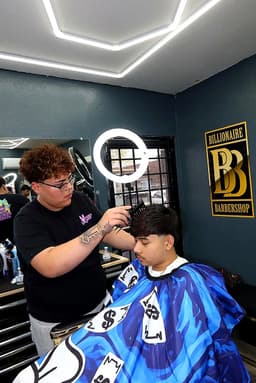 Malz - Expert Barber at Billionaire Barbershop Glendale
